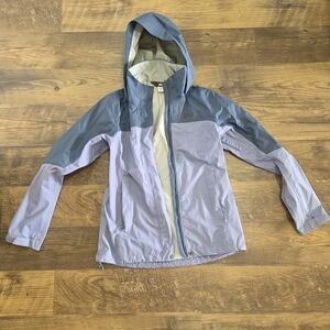 REI Lavender and Purple Peak 2.5L Hooded Jacket